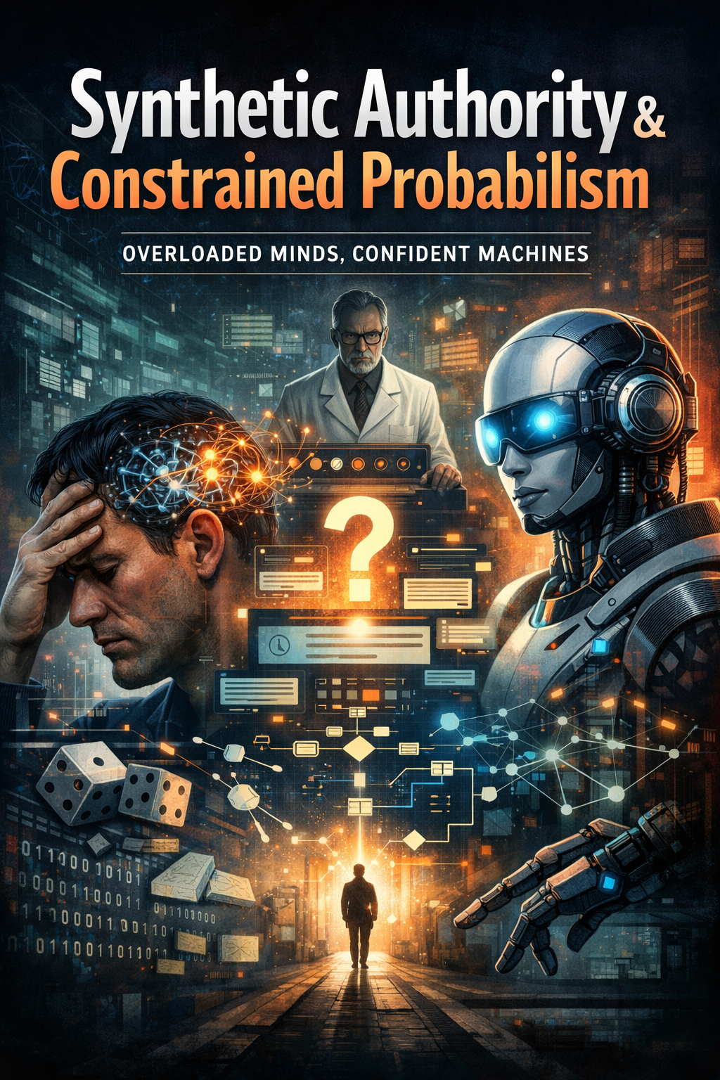 Synthetic Authority and Constrained Probabilism: What Overloaded Minds Teach Us About AI