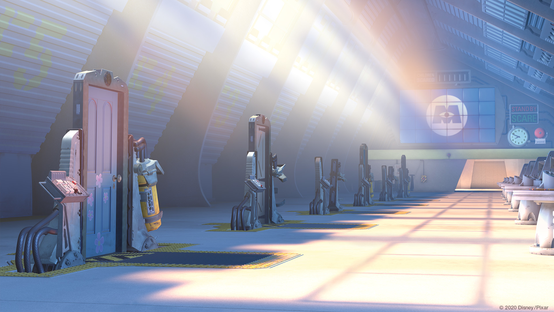 Monsters Inc Scare Floor